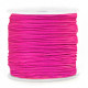 Cordón de macramé 0.8mm - Rosa fucsia